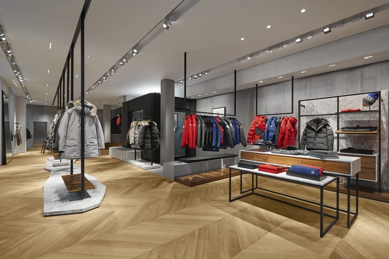 Canada Goose ouvre sa première boutique française à Paris