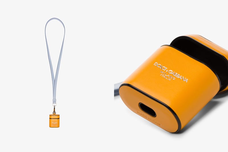 Dolce & Gabbana dévoile un étui pour AirPods en cuir