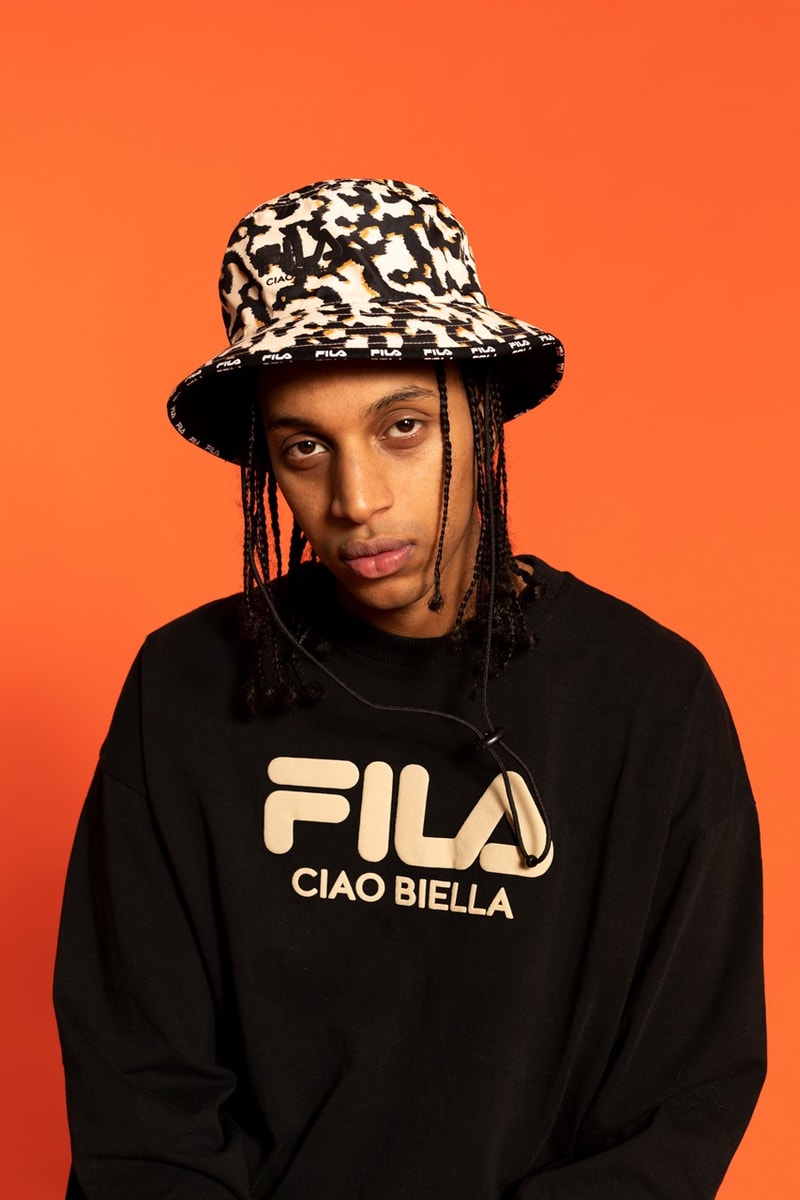 FILA collabore avec la marque milanaise One Block Down pour une collection léopard