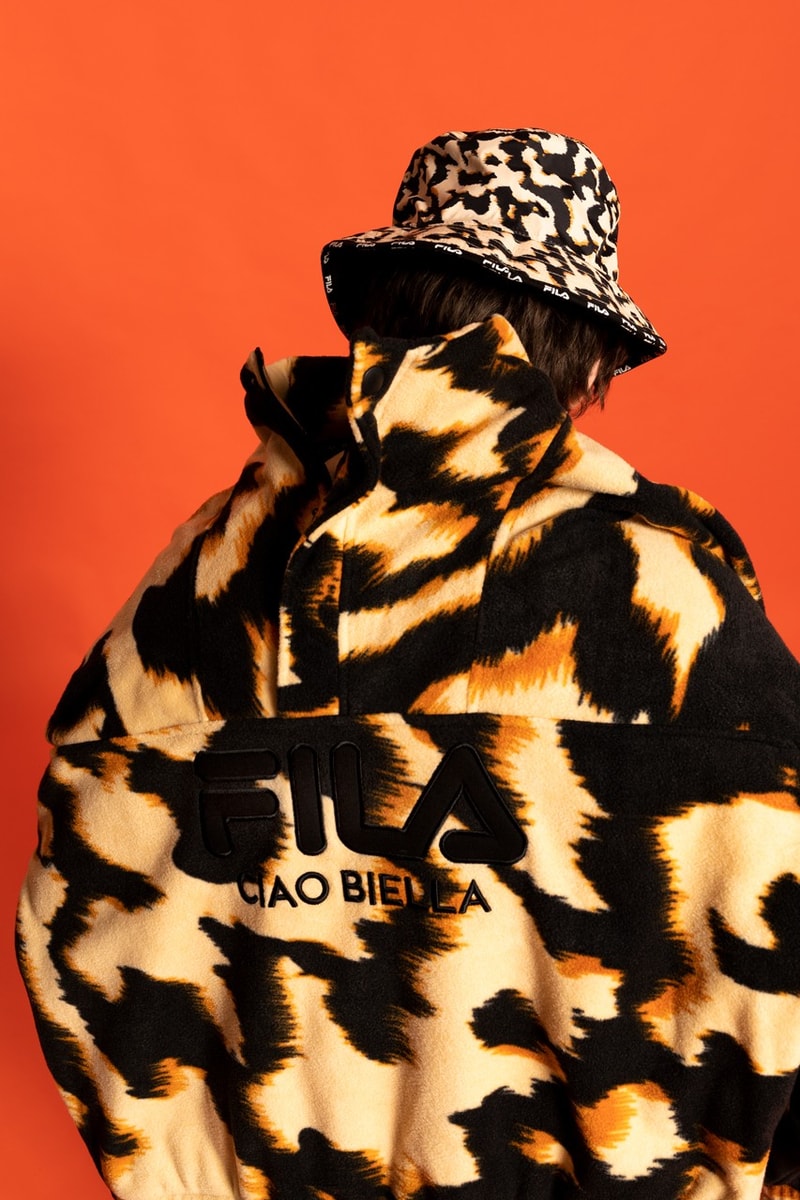 FILA collabore avec la marque milanaise One Block Down pour une collection léopard