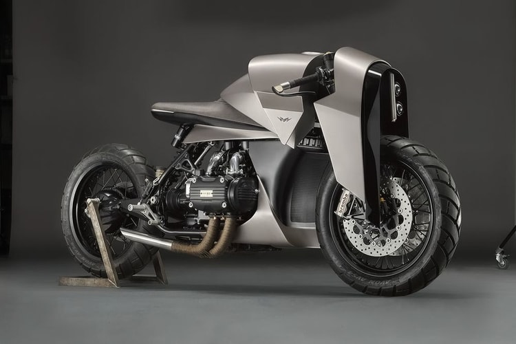 Death Machine London présente sa dernière moto, une Honda Gold Wing de 1977 custom inspirée des Samouraïs