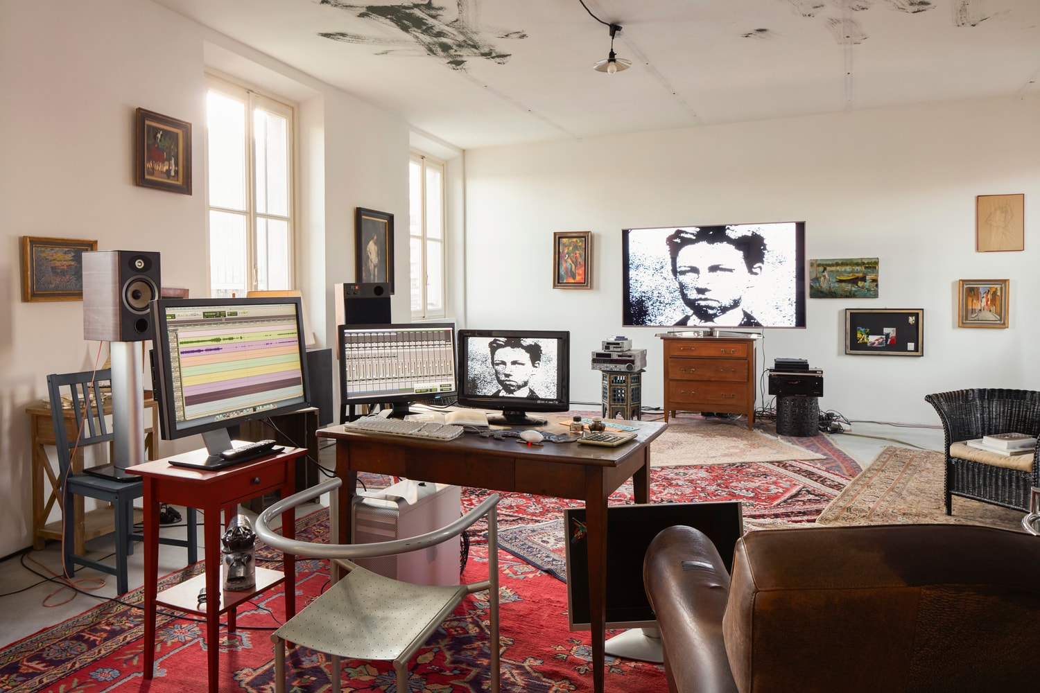 Jean-Luc Godard studio 