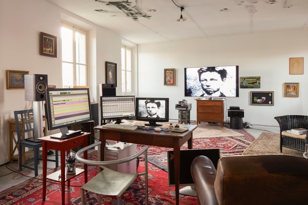 Jean-Luc Godard studio 