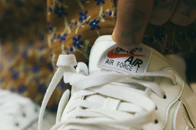 Premier aperçu d’une RSVP Gallery x Nike Air Force 1 à la semelle phosphorescente