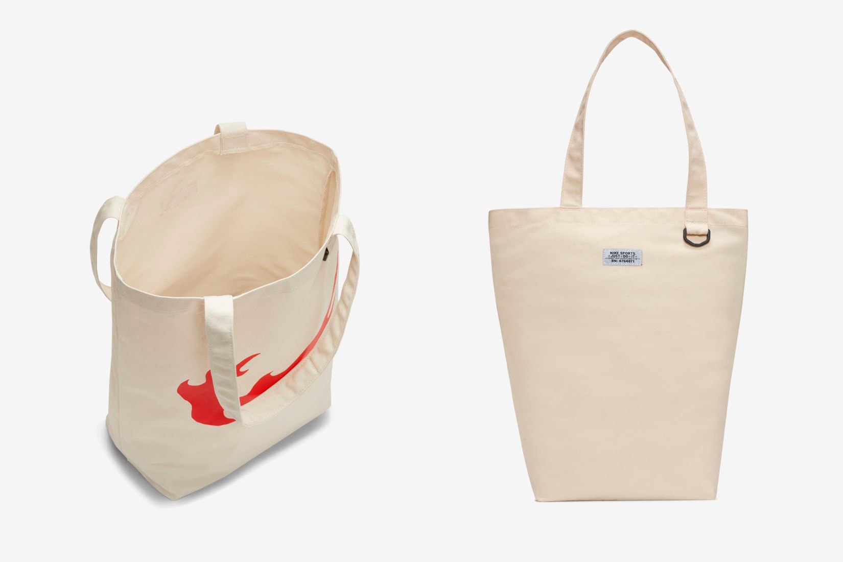 Nike réinvente son swoosh version flammes avec ce nouveau tote bag