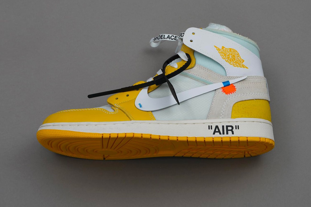 Photos Off-White™ x Nike Air Jordan 1 "Yellow"