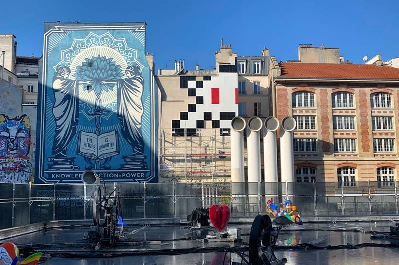 Le plus grand Space Invader jamais posé inauguré en plein cœur de Paris