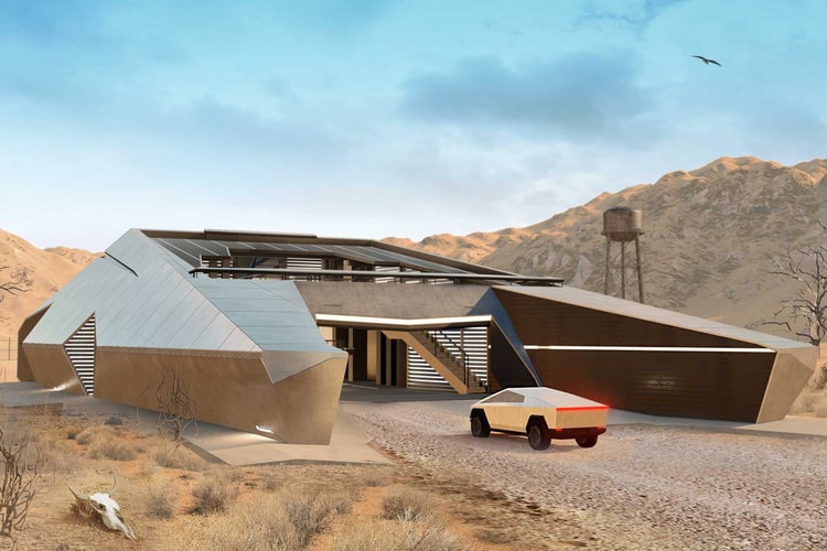 Des designers imaginent une maison inspirée par le Cybertruck de Tesla