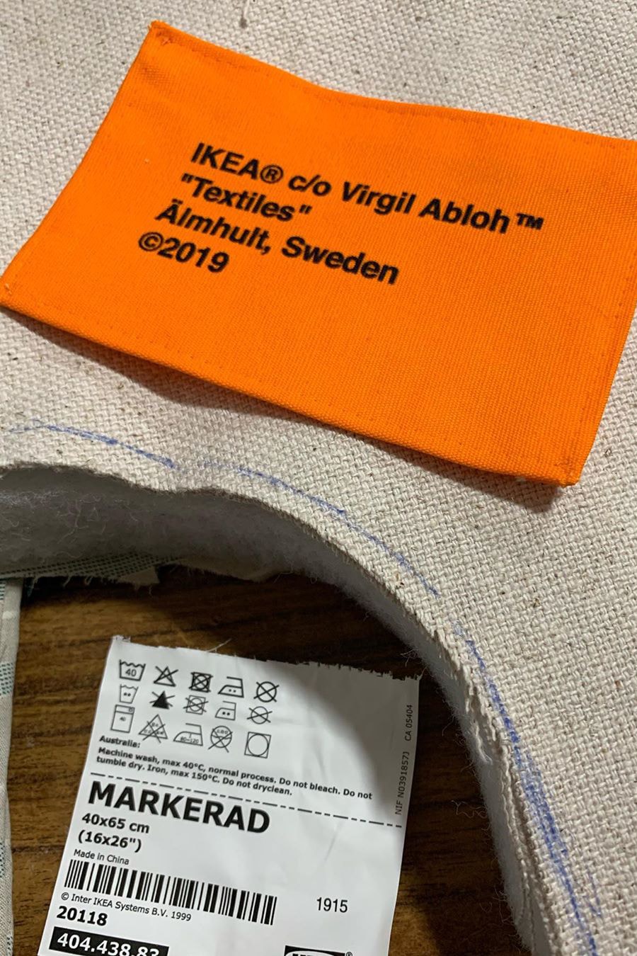 Virgil Abloh IKEA custom
