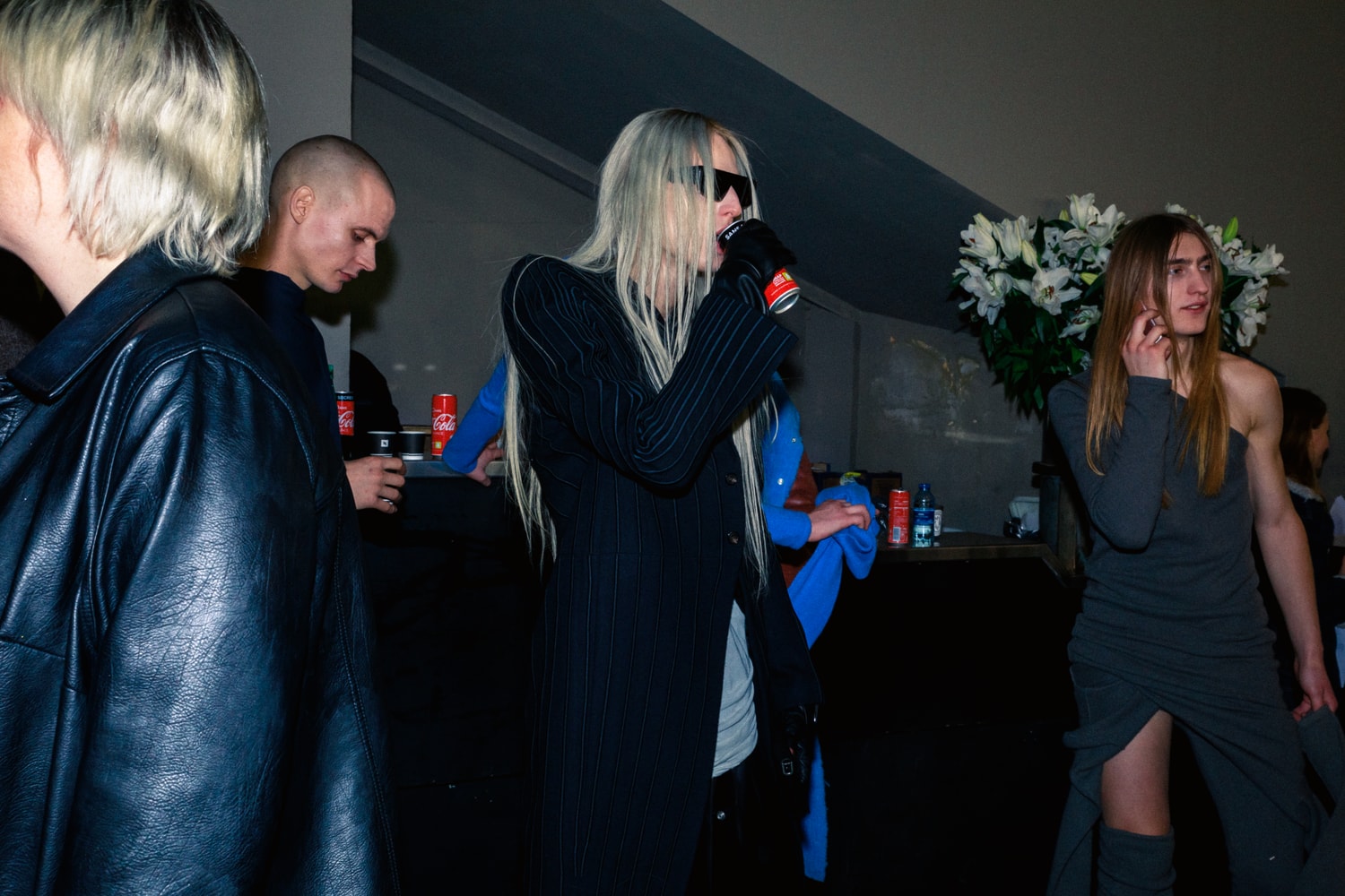 Photos backstages Rick Owens 