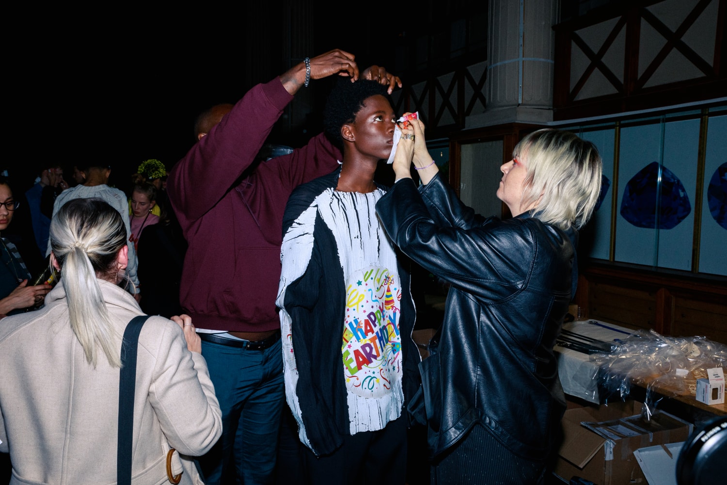 Photos backstage Botter 