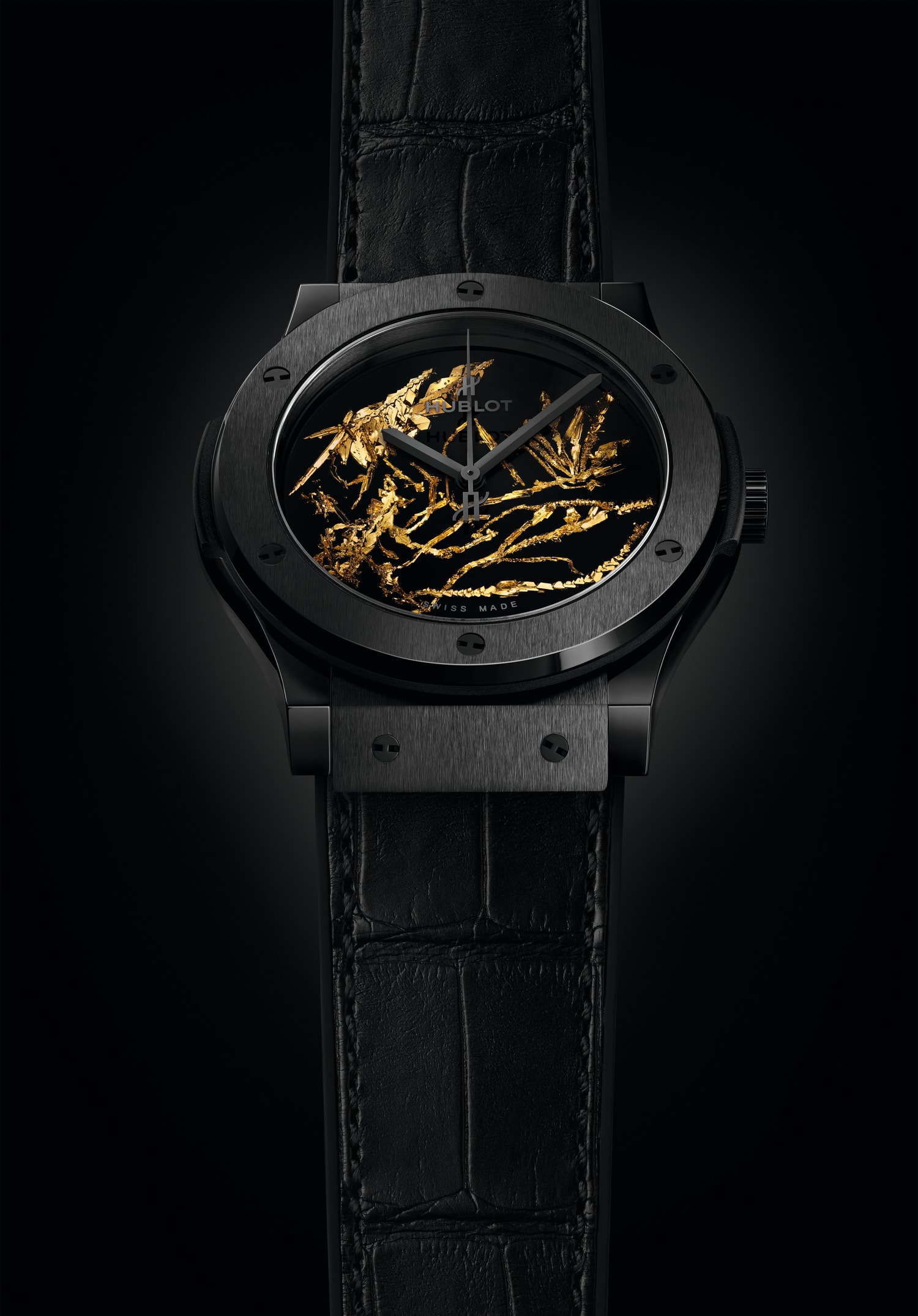 Hublot : La dernière montre de la marque se pare de la forme d'or la plus rare sur Terre