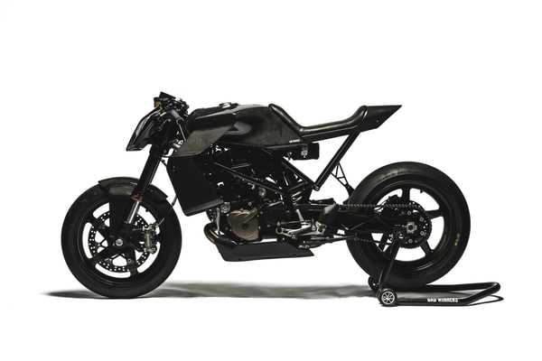 Ce nouveau moto custom de Bad Winners a été spécialement imaginé pour le pilote de F1 Charles Leclerc
