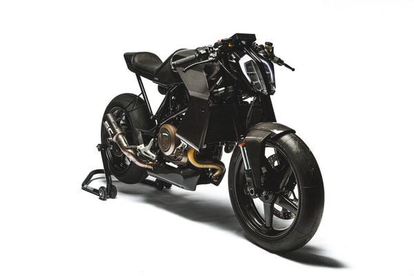 Ce nouveau moto custom de Bad Winners a été spécialement imaginé pour le pilote de F1 Charles Leclerc
