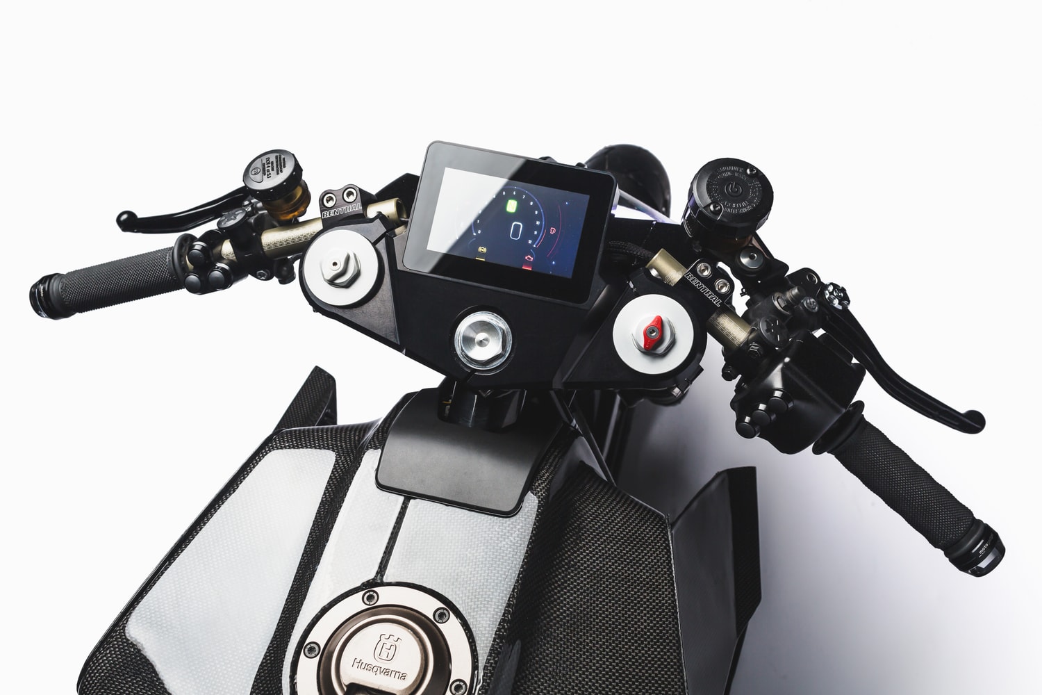 Ce nouveau moto custom de Bad Winners a été spécialement imaginé pour le pilote de F1 Charles Leclerc