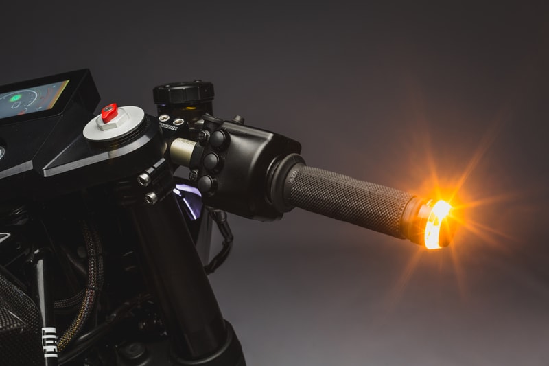 Ce nouveau moto custom de Bad Winners a été spécialement imaginé pour le pilote de F1 Charles Leclerc