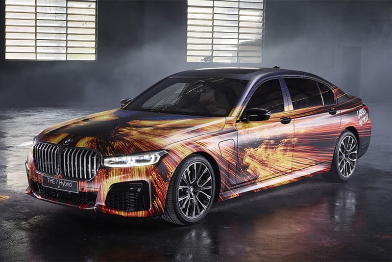 BMW expose une Art Car réalisée par le photographe Gabriel Wickbold
