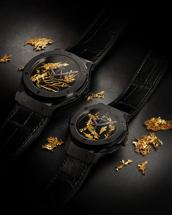 Hublot : La dernière montre de la marque se pare de la forme d'or la plus rare sur Terre