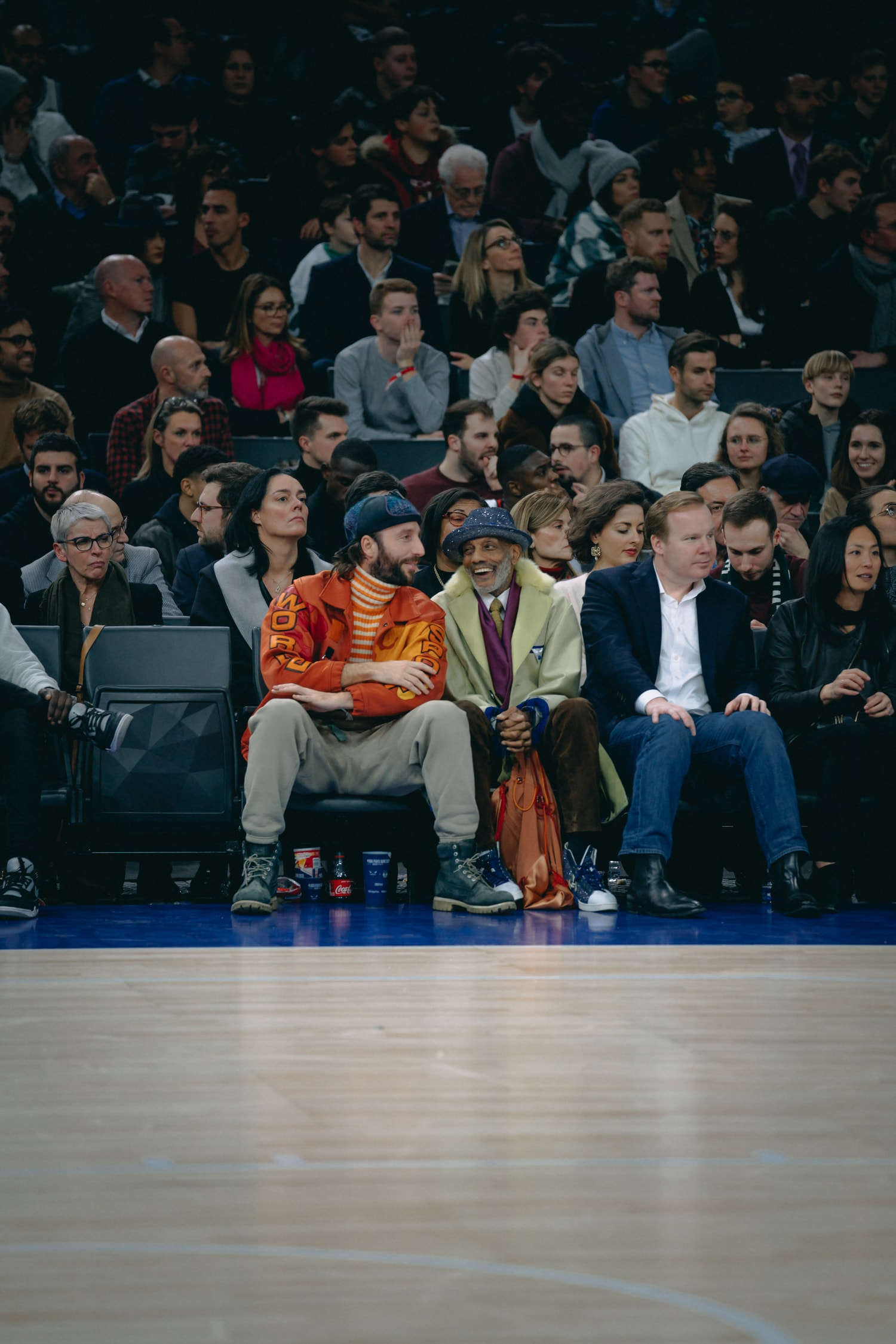 Mbappé, Neymar... Le PSG en force courtside du NBA Global Game de Paris