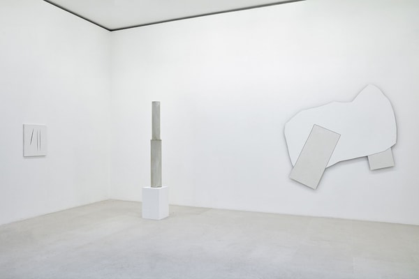Oeuvres "Blanc sur Blanc" Gagosian 