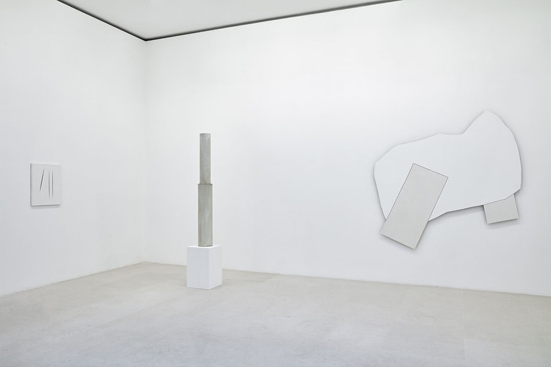 Oeuvres "Blanc sur Blanc" Gagosian 
