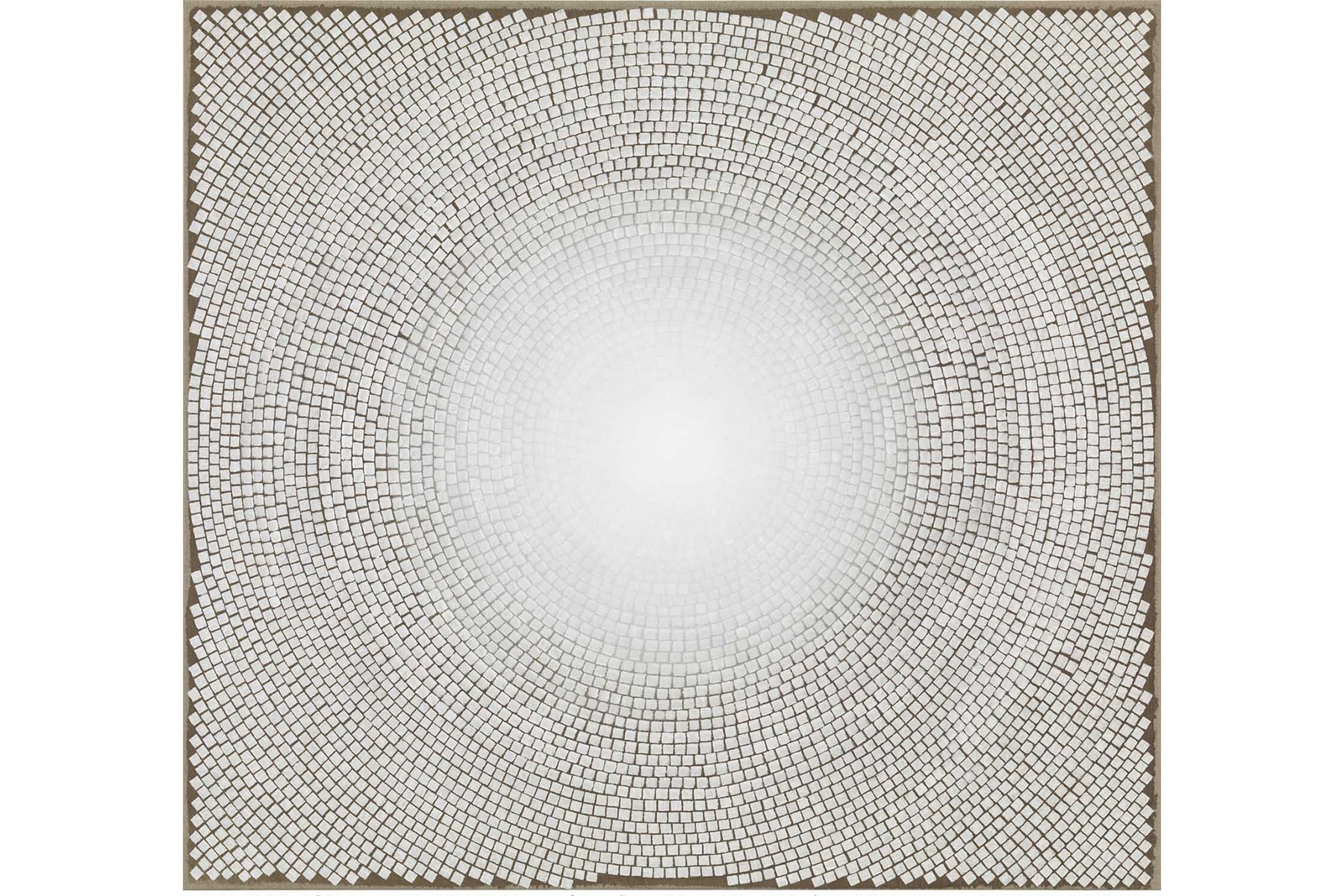 Oeuvres "Blanc sur Blanc" Gagosian 