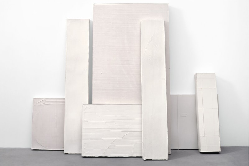 Oeuvres "Blanc sur Blanc" Gagosian 