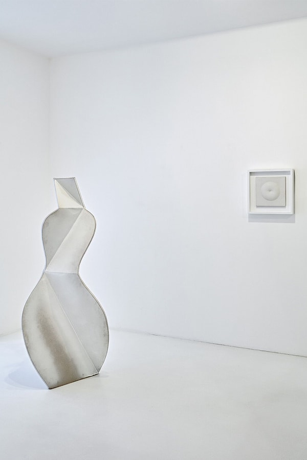 Oeuvres "Blanc sur Blanc" Gagosian 