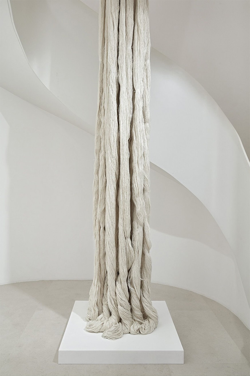 Oeuvres "Blanc sur Blanc" Gagosian 