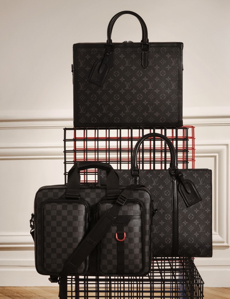 Louis Vuitton présente ses nouveaux sacs Homme imaginés par Virgil Abloh