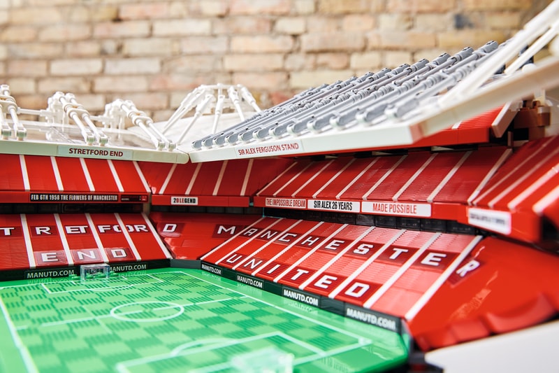 Lego reproduit le stade d'Old Trafford de Manchester United pour ses 110 ans 