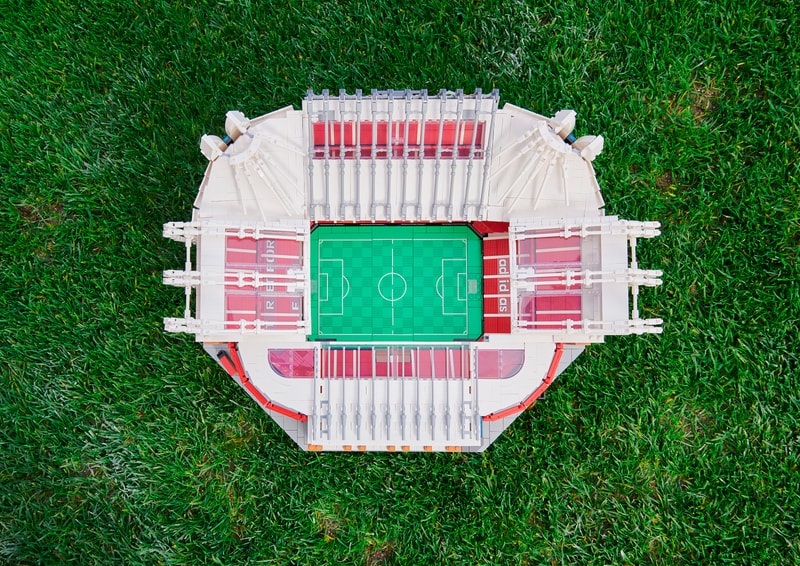 Lego reproduit le stade d'Old Trafford de Manchester United pour ses 110 ans 