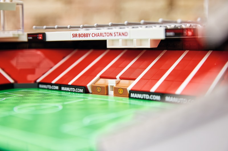 Lego reproduit le stade d'Old Trafford de Manchester United pour ses 110 ans 
