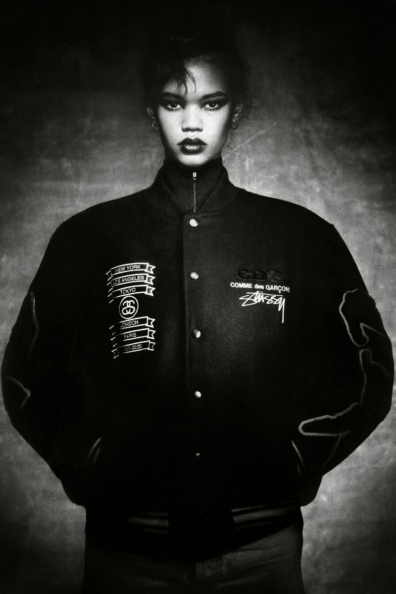 Lookbook Stussy x COMME des GARÇONS