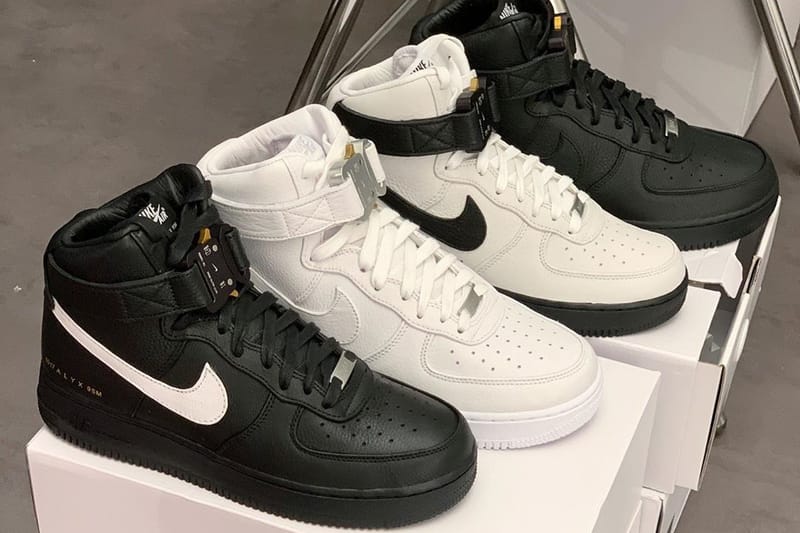 ALYX va dropper sa Nike Air Force 1 High collaborative en exclusivité à Paris