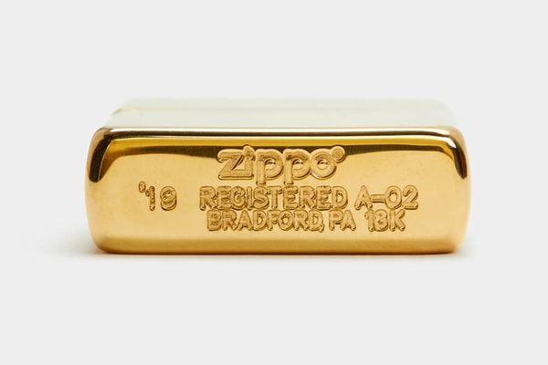 Le Zippo en or massif de 18 carats à 10 000 dollars de Best Made Co.