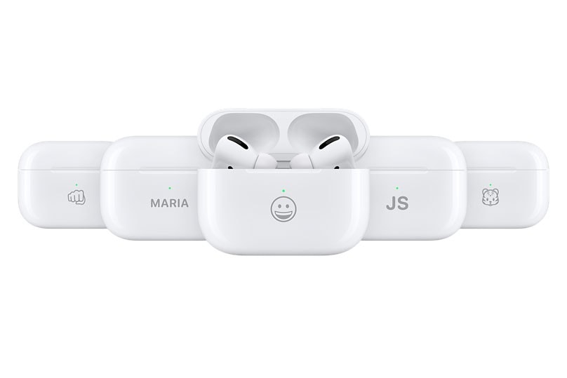 Apple offre la possibilité de graver gratuitement des emojis sur les étuis des AirPod
