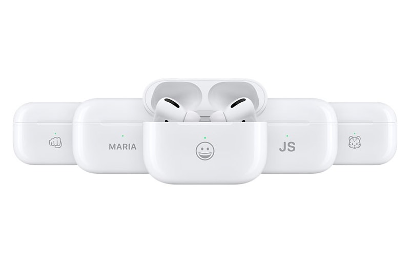 Apple offre la possibilité de graver gratuitement des emojis sur les étuis des AirPod