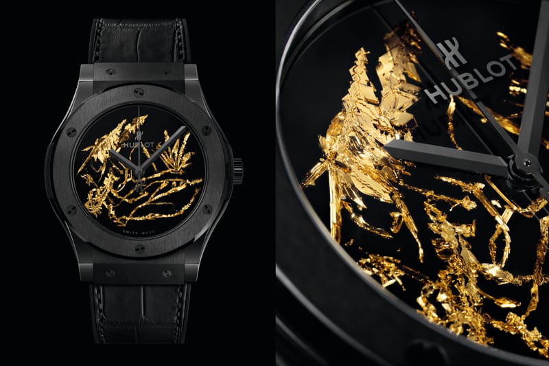 La nouvelle montre d'Hublot se pare de la forme d’or la plus rare sur Terre