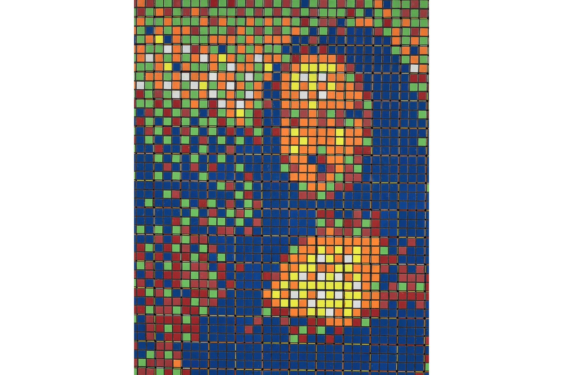 Invader Rubik Mona Lisa