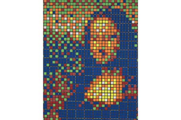 Invader Rubik Mona Lisa