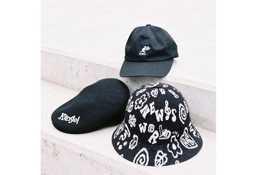 Kangol collabore avec l'illustratrice japonaise Chocomoo pour trois couvre-chefs