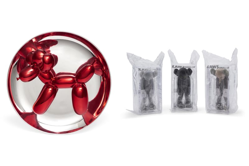Jeff Koons et KAWS en vedette d'une vente aux enchères plus accessible de Christie's
