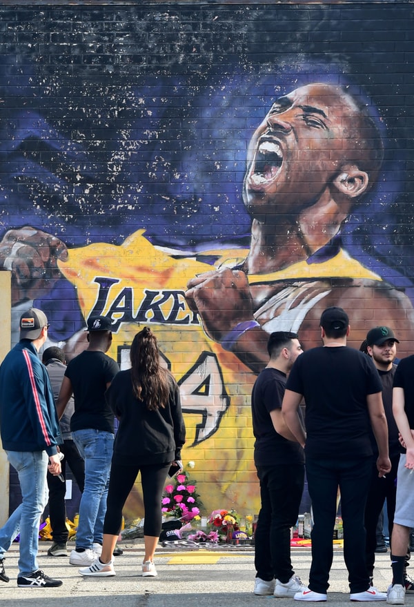 Photos Kobe Bryant street art