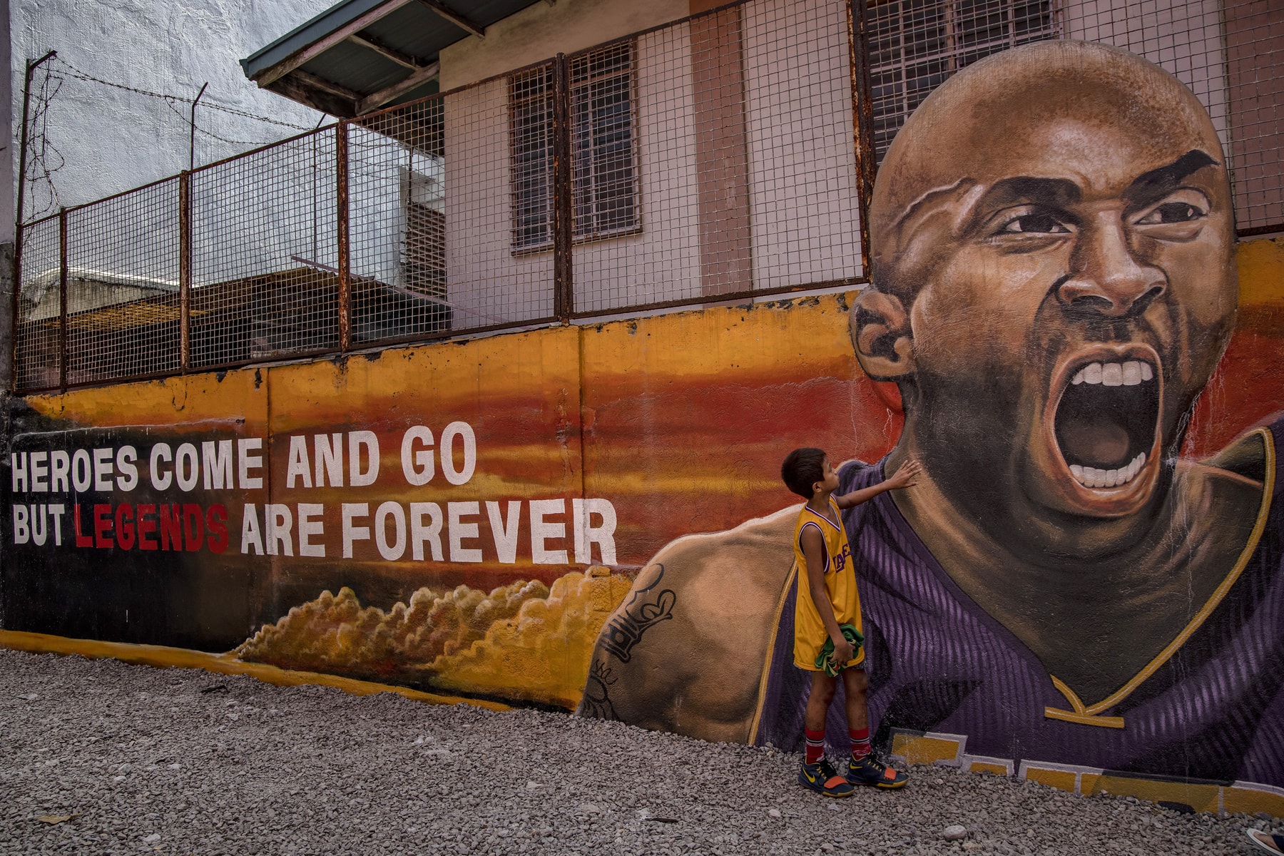 Photos Kobe Bryant street art