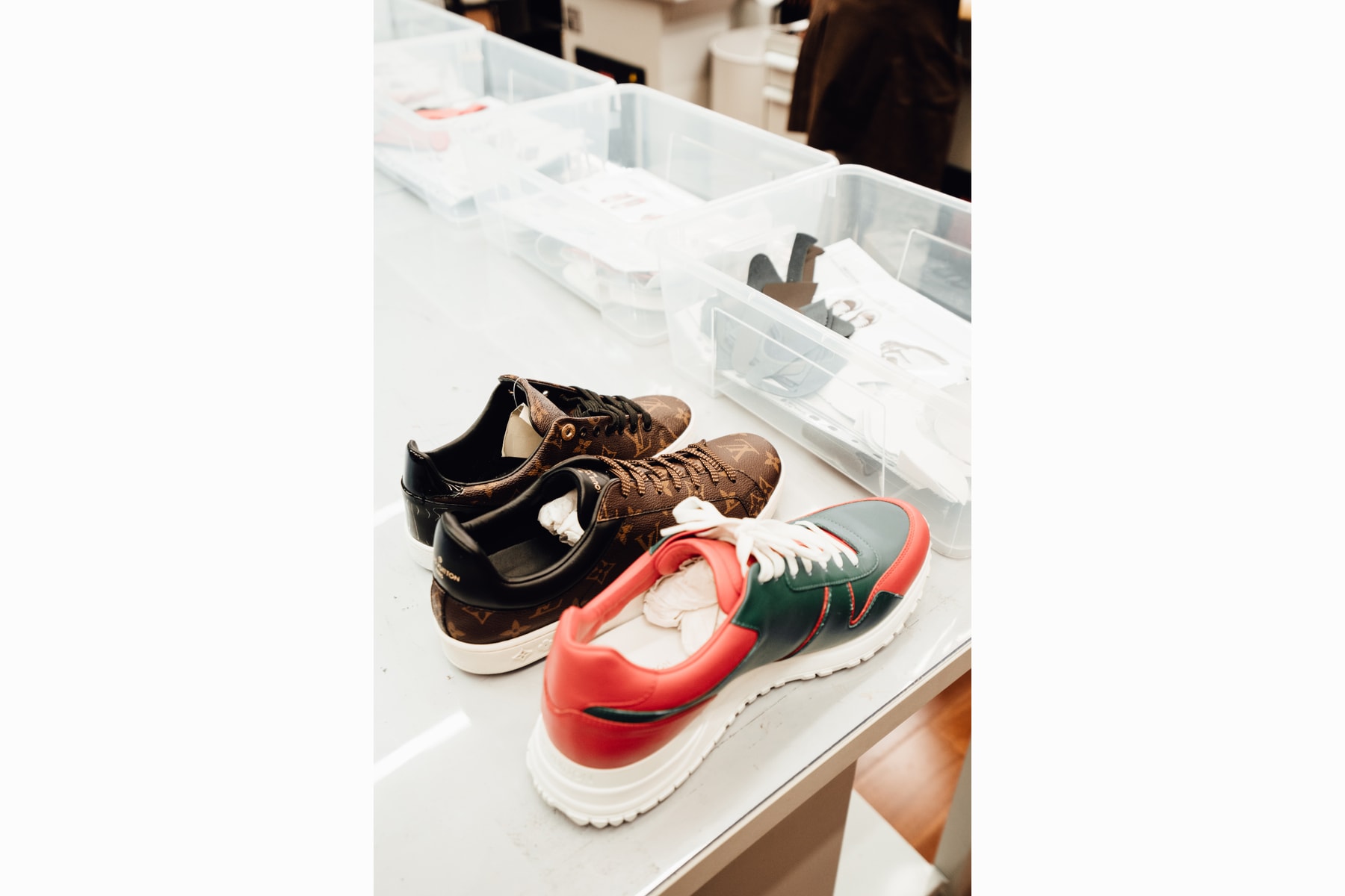 Studio Visite - Dans les ateliers chaussures et sneakers de Louis Vuitton