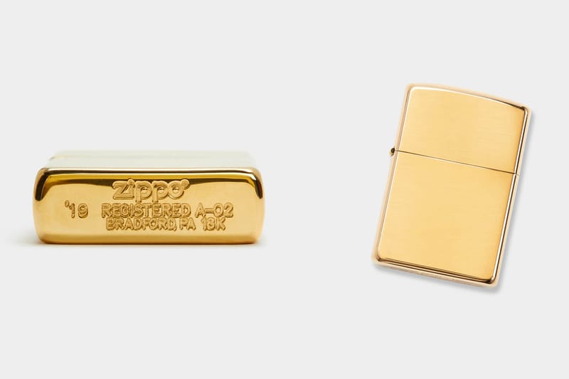 Le Zippo en or massif de 18 carats à 10 000 dollars de Best Made Co.