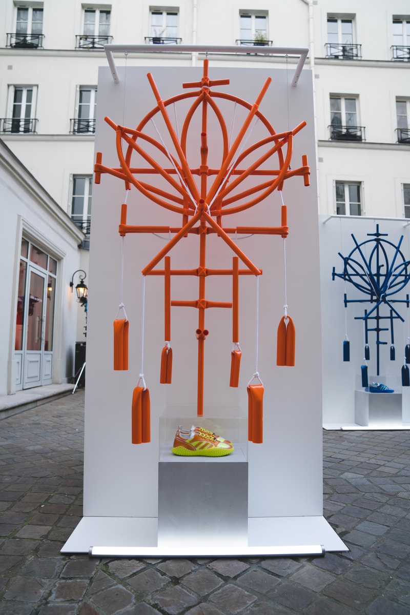 Craig Green et adidas célèbrent leur collaboration à Paris à travers une installation