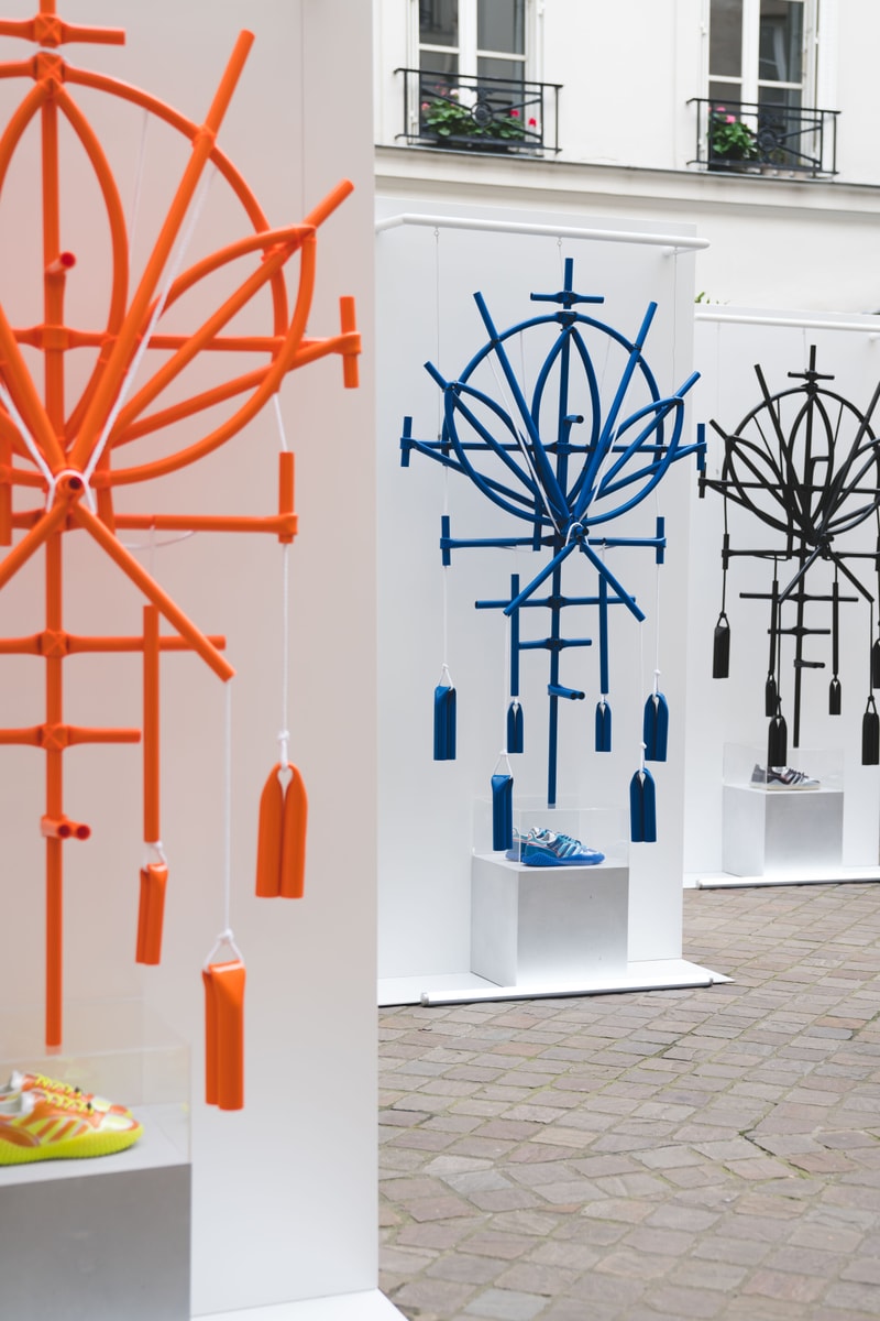 Craig Green et adidas célèbrent leur collaboration à Paris à travers une installation