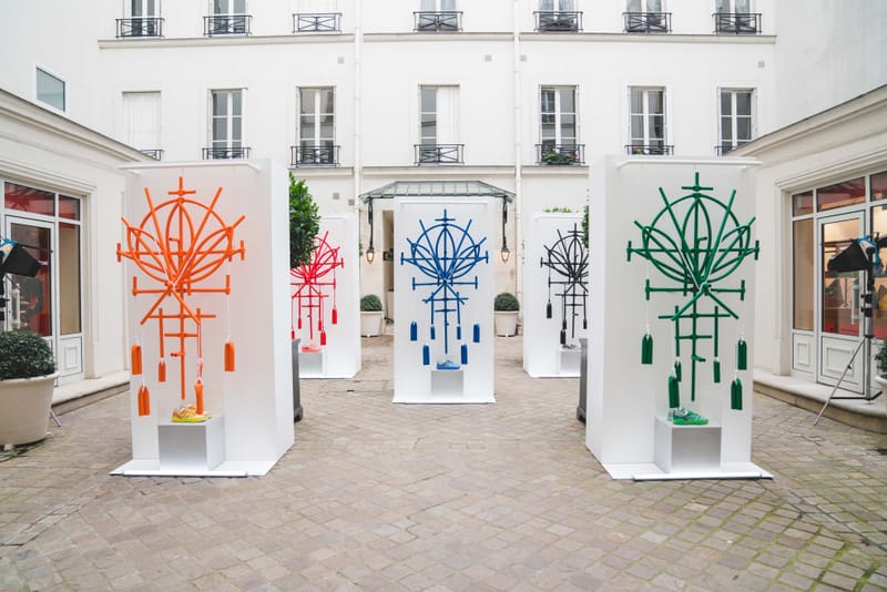 Craig Green et adidas célèbrent leur collaboration à Paris à travers une installation